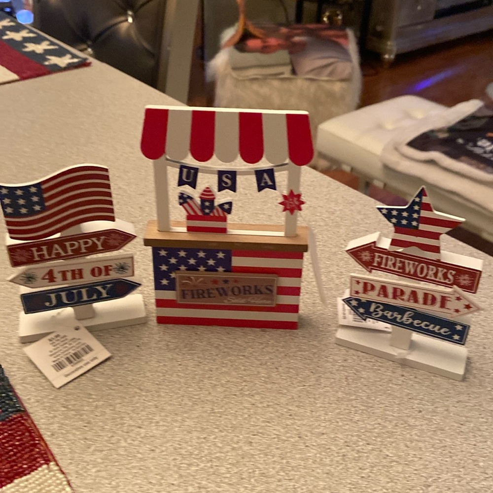Fourth of July stand